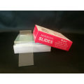 7102 Plain education microscope slides cuted edges